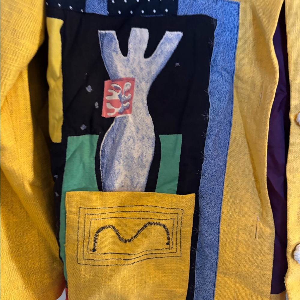 Colorful Patchwork Jacket - image 4